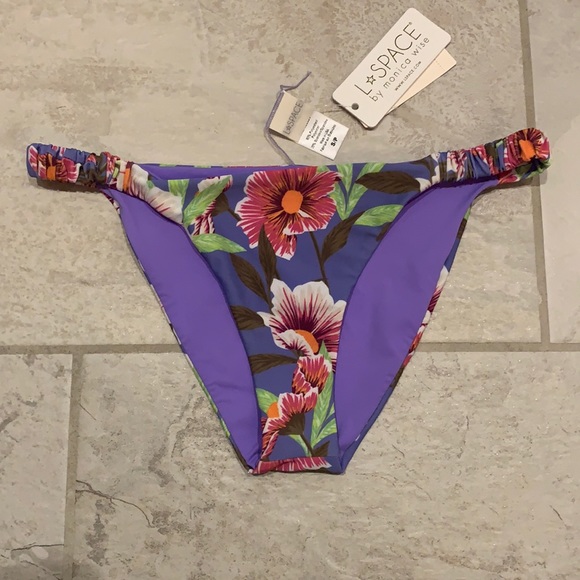 L*Space Lost in Ibiza Lloyd Floral Bikini Bottom - Picture 3 of 8